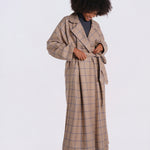 Cappotto quadri V32150B 50B32 dusan 