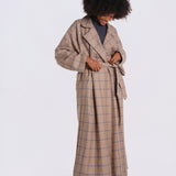 Cappotto quadri V32150B 50B32 dusan 