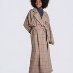 Cappotto quadri V32150B 50B32 dusan 