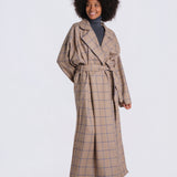 Cappotto quadri V32150B 50B32 dusan 