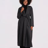 cappotto lungo spigato V5955 5559 dusan 