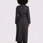 cappotto lungo spigato V5955 5559 dusan 