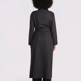 cappotto lungo spigato V5955 5559 dusan 