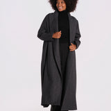 cappotto lungo spigato V5955 5559 dusan 