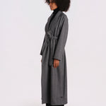 cappotto lungo spigato V5955 BWS dusan 