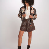 HEARTS shorts pelle 356953 L0009 farm rio 