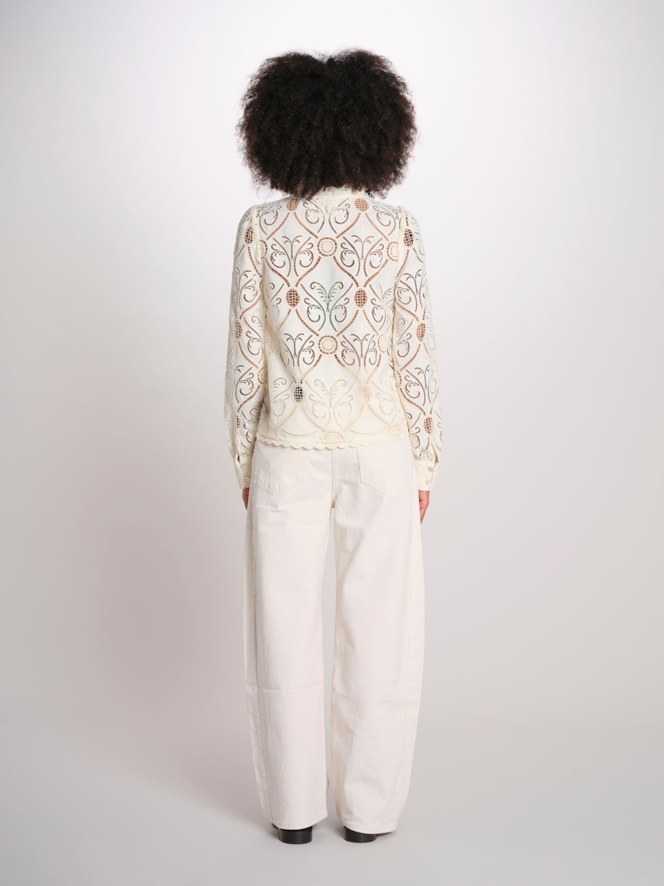 OFF WHITE GRAPHIC camicia sangallo 360993 L0025 farm rio 