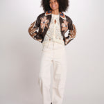 OFF WHITE GRAPHIC camicia sangallo 360993 L0025 farm rio 