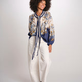 GOLDEN NATURE camicia maniche lunghe stampa fiori 366772 26051 farm rio 