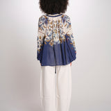 GOLDEN NATURE camicia maniche lunghe stampa fiori 366772 26051 farm rio 
