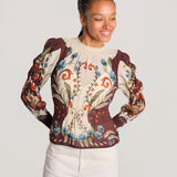MILLENA WINTER camicia stampa fiori 368965 26066 farm rio 