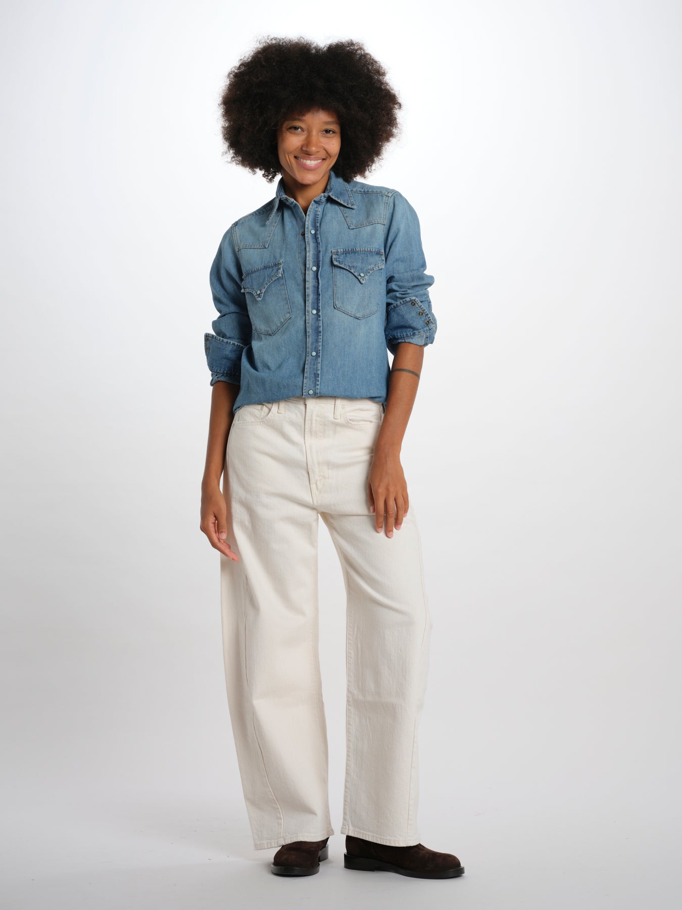 TEX camicia denim WNTEX-KR001 D450 _D450 D450 fortela 