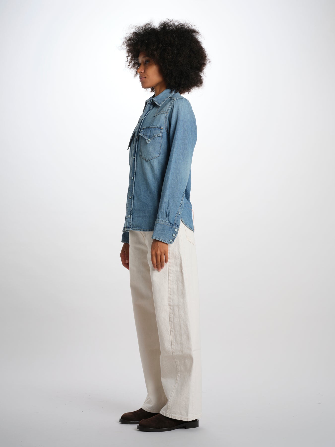 TEX camicia denim WNTEX-KR001 D450 _D450 D450 fortela 