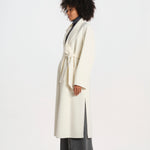 CELIA cappotto double wool CELIA BELTED WH015 ivy & oak 