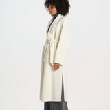 CELIA cappotto double wool CELIA BELTED WH015 ivy & oak 