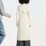 CELIA cappotto double wool CELIA BELTED WH015 ivy & oak 
