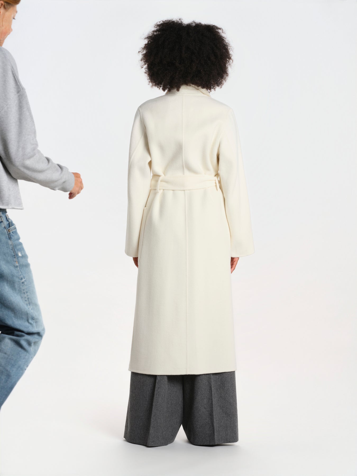 CELIA cappotto double wool CELIA BELTED WH015 ivy & oak 