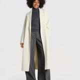 CELIA cappotto double wool CELIA BELTED WH015 ivy & oak 