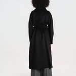 CYBELE cappotto 2 bottoni con cintura manica kimono IOCYBELE COAT BK999 ivy & oak 