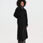 CYBELE cappotto 2 bottoni con cintura manica kimono IOCYBELE COAT BK999 ivy & oak 
