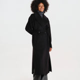 CYBELE cappotto 2 bottoni con cintura manica kimono IOCYBELE COAT BK999 ivy & oak 