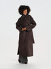CYBELE cappotto 2 bottoni con cintura manica kimono