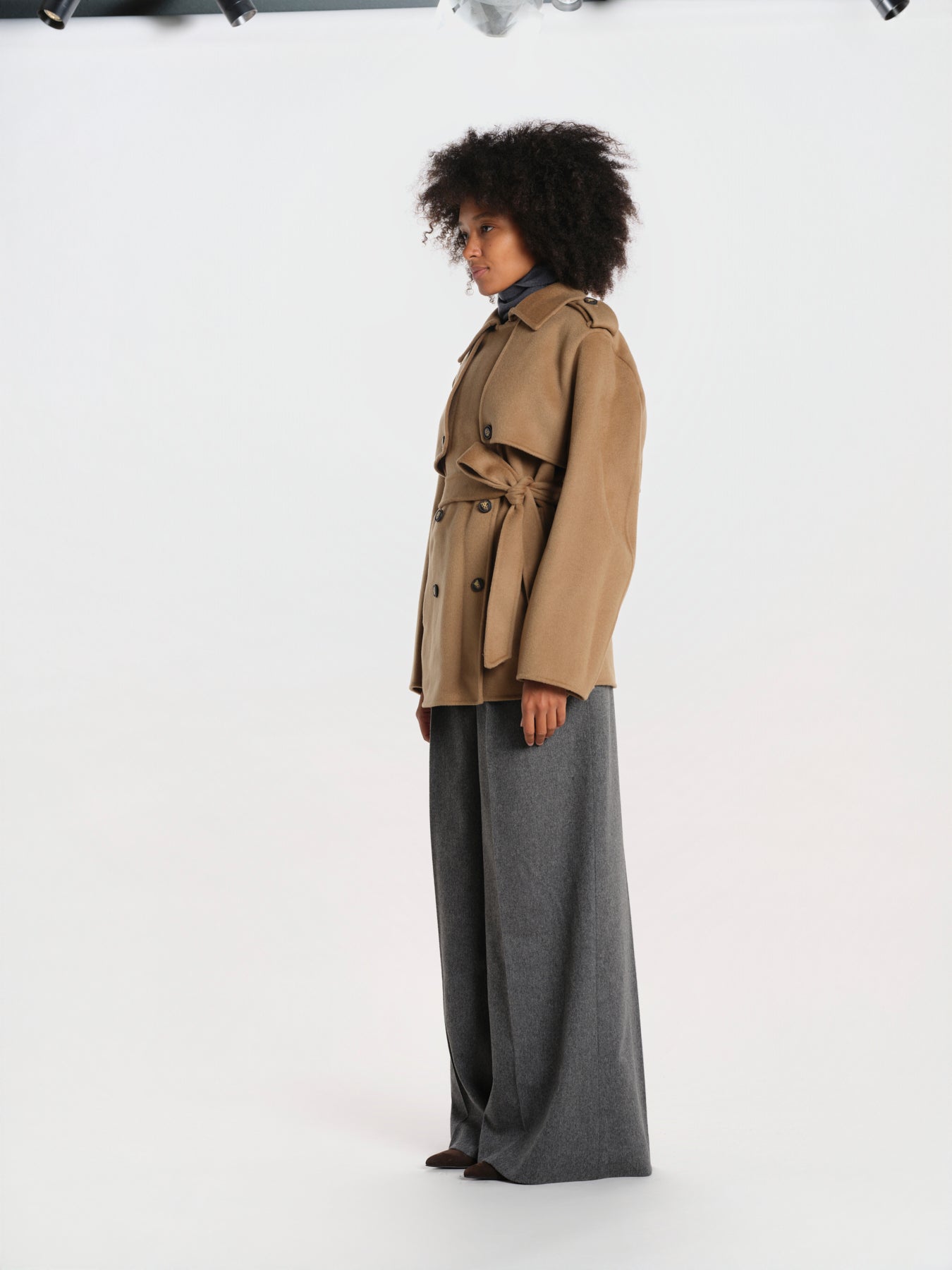 JUNE giacca trench double JUNE JACKET BE390 ivy & oak 