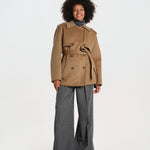 JUNE giacca trench double JUNE JACKET BE390 ivy & oak 