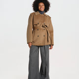 JUNE giacca trench double JUNE JACKET BE390 ivy & oak 