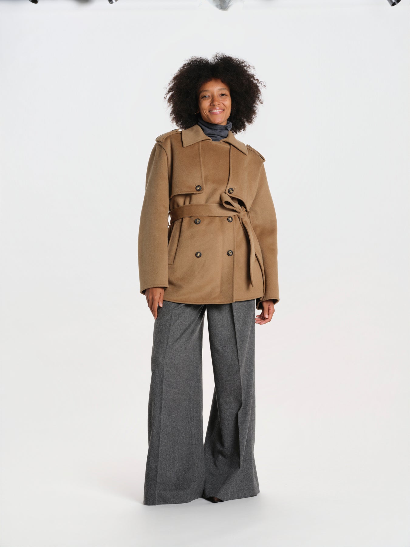 JUNE giacca trench double JUNE JACKET BE390 ivy & oak 