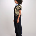 MATI maglia piede de poule con colletto 26AA7JDK08A P99 jejia 