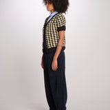 MATI maglia piede de poule con colletto 26AA7JDK08A P99 jejia 