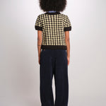 MATI maglia piede de poule con colletto 26AA7JDK08A P99 jejia 