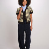 MATI maglia piede de poule con colletto 26AA7JDK08A P99 jejia 