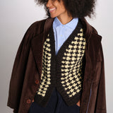 MATI maglia piede de poule con colletto 26AA7JDK08A P99 jejia 