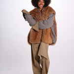 MIA FUR cardigan ecopelliccia + maglieria 26AA7JED11A 913 jejia 