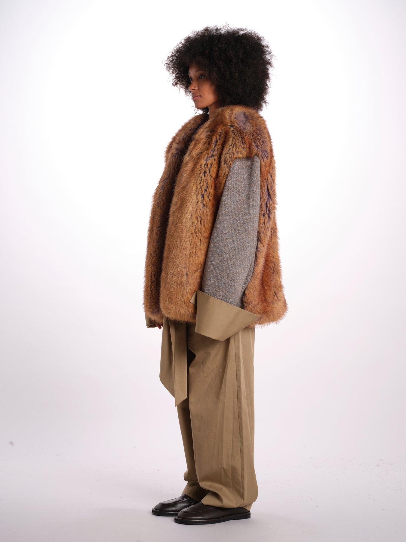 MIA FUR cardigan ecopelliccia + maglieria 26AA7JED11A 913 jejia 