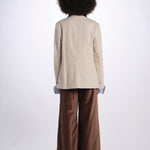 HARRY giacca gessata 4 tasche 26AA7JED21B BEIGE jejia 