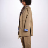 ANDREA trench quadretti 26AA7JED58A BEIGE jejia 