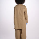 ANDREA trench quadretti 26AA7JED58A BEIGE jejia 