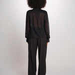 kbl0148 Blusa m/l con scollo v profondo KBL0148 TE0279 kristina ti 