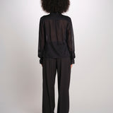 kbl0148 Blusa m/l con scollo v profondo KBL0148 TE0279 kristina ti 