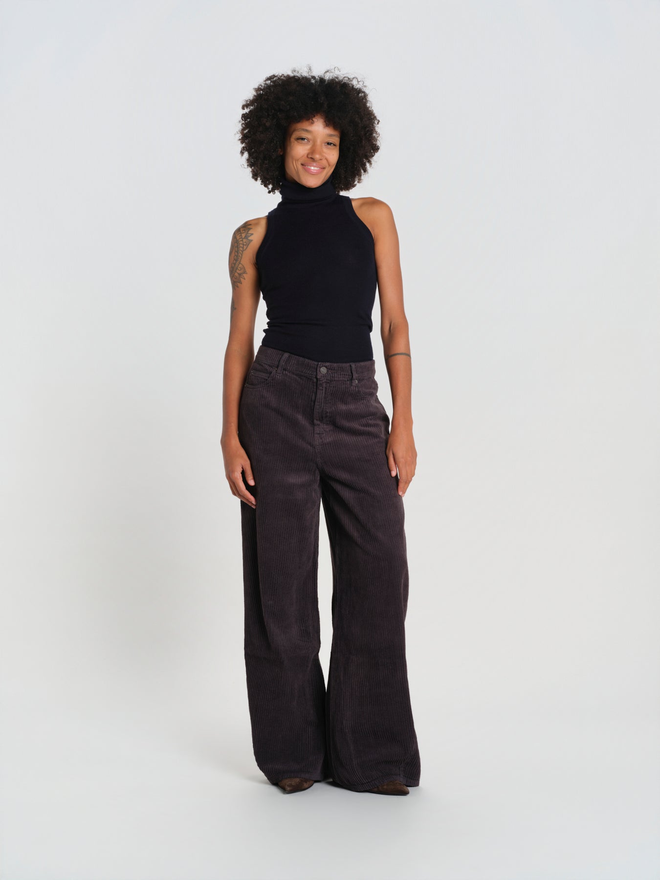 ORSON pantalone velluto rocciatore PO1709 TRUFFLE lab dip 