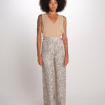 IZABELLE pantalone stampato 12249257 SHADED DOT malina 