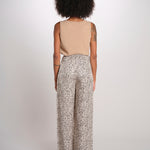 IZABELLE pantalone stampato 12249257 SHADED DOT malina 