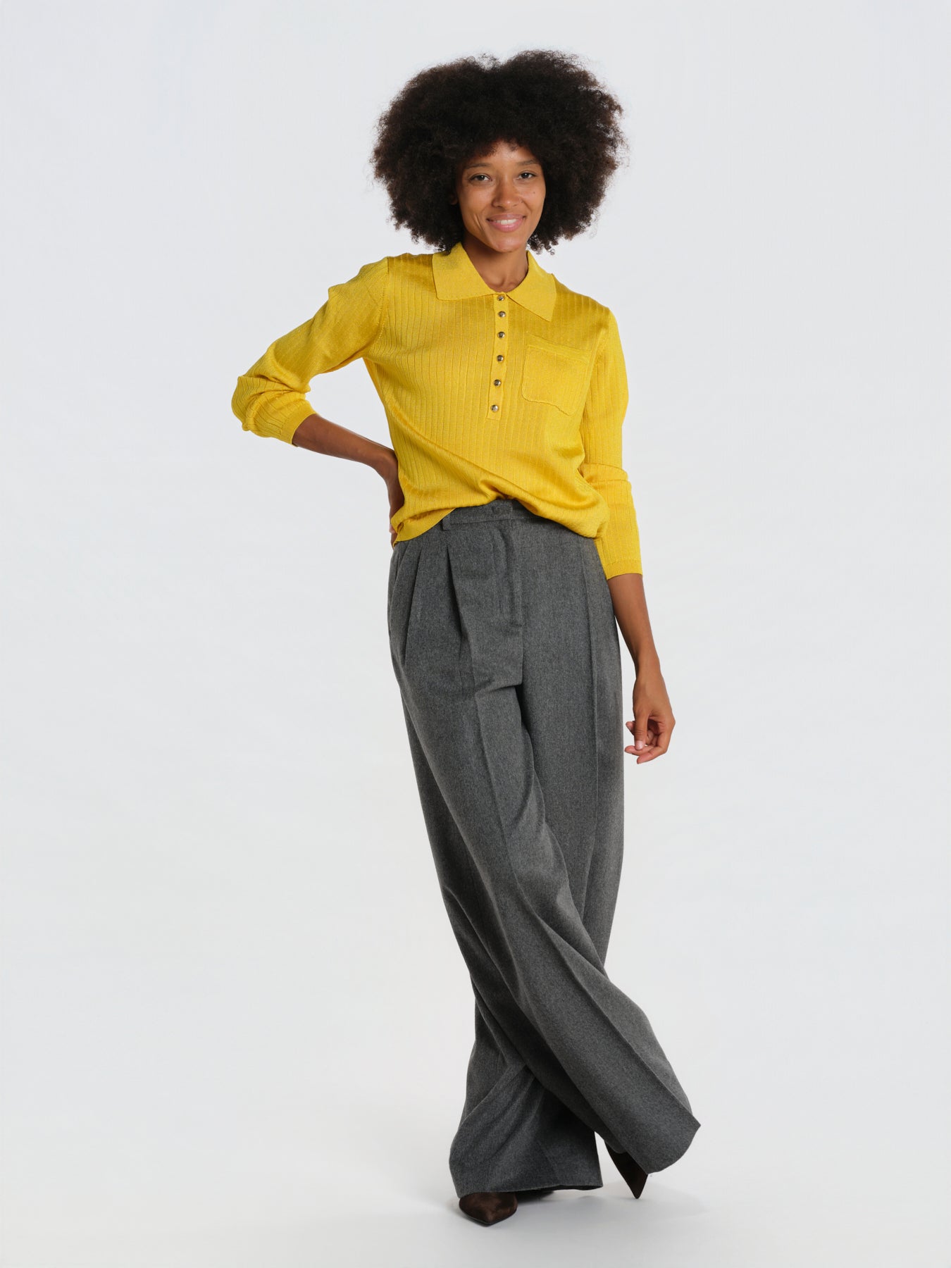 NANNA polo coste 12249320 MANGO malina 