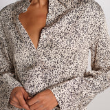 EMALINE camicia stampata 12249475 SHADED DOT malina 