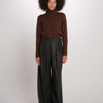 KARLY pantalone flanella con pinces 30D0KARLYT3269 M623 massimo alba 