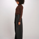 KARLY pantalone flanella con pinces 30D0KARLYT3269 M623 massimo alba 
