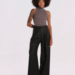 KARLY pantalone flanella con pinces 30D0KARLYT3269 M623 massimo alba 